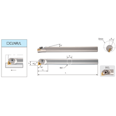Державка расточная S40T-DCLNL12 SAB-T