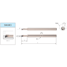 Державка расточная S1606K-SWUBR06 SAB-T