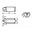 Вставка Эльбор-Р ф 10*27 углы в плане 45 гр. х 15 гр., изображение 2