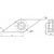 Пластина токарная VCMT160404-LF6018, изображение 2