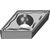 Пластина токарная DPGT070204-SF-YNG151C