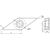Пластина токарная VCMT110308-SF6018, изображение 2