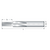 Резьбофреза твердосплавная M10*1.5  8.0d1*20L1*8D*60L AL-DLC, изображение 2
