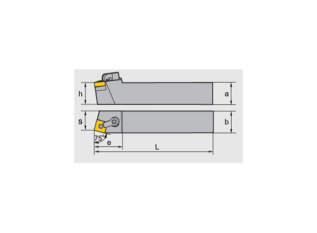Державка для наружного точения MSBNR4040R12, изображение 2