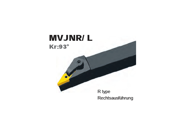 Державка для наружного точения MVJNL2525M16
