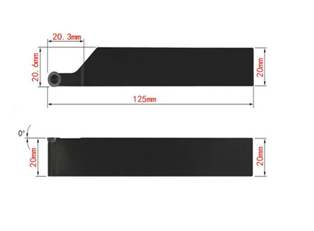 Державка для наружного точения SRACR3232P12 SAB-T, изображение 2