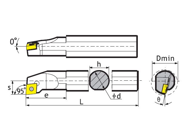 Державка расточная S12M-SCLCL09, изображение 2