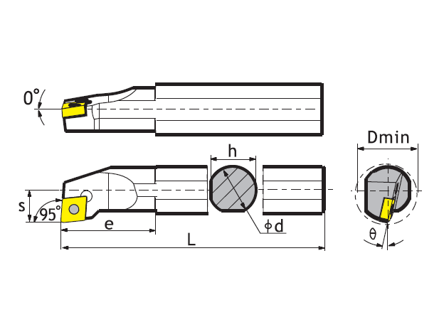 Державка расточная S40T-SCLCL12 SAB-T, изображение 2