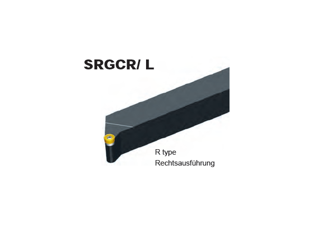 Державка для наружного точения SRGCR2525M12