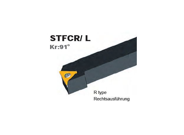 Державка для наружного точения STFCR2525M16