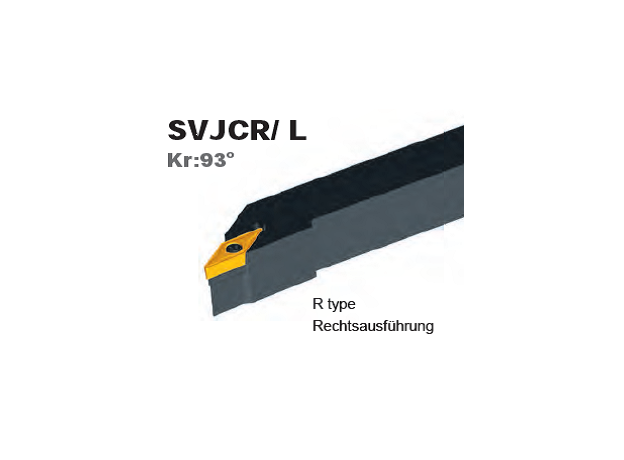 Державка для наружного точения SVJCL1212H11