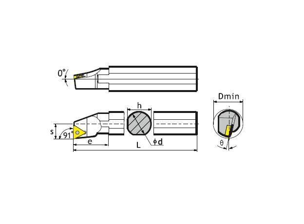 Державка расточная S10K-STFPL1102, изображение 2