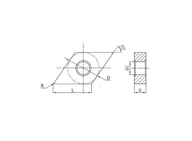 Пластина токарная DNMG150408-KMA-RP6302, изображение 2