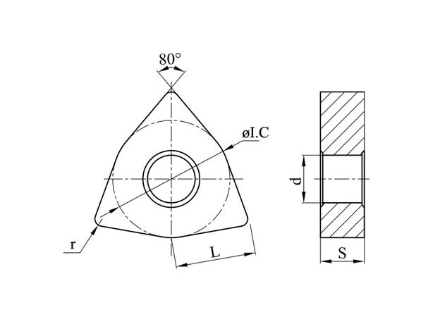 Пластина токарная WNMG080404-HA-SF6018, изображение 2